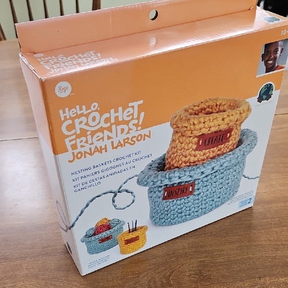 Nesting Baskets Crochet Kit - Picture 2 of 8